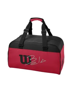 Bolsa Wilson Bela Small Duffel Negro Rojo | Ofertas de pádel